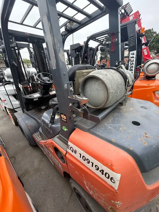 2019 Toyota 8FGU25 Warehouse Forklift