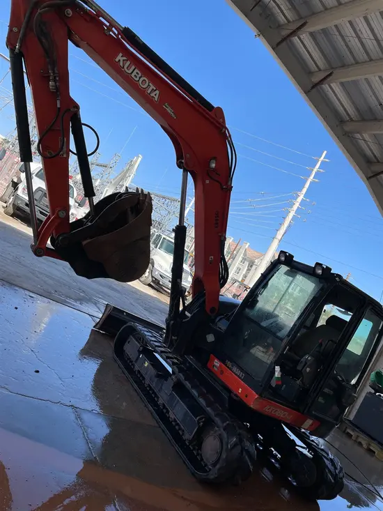 2017 Kubota KX080-4SR3A Mini Excavator