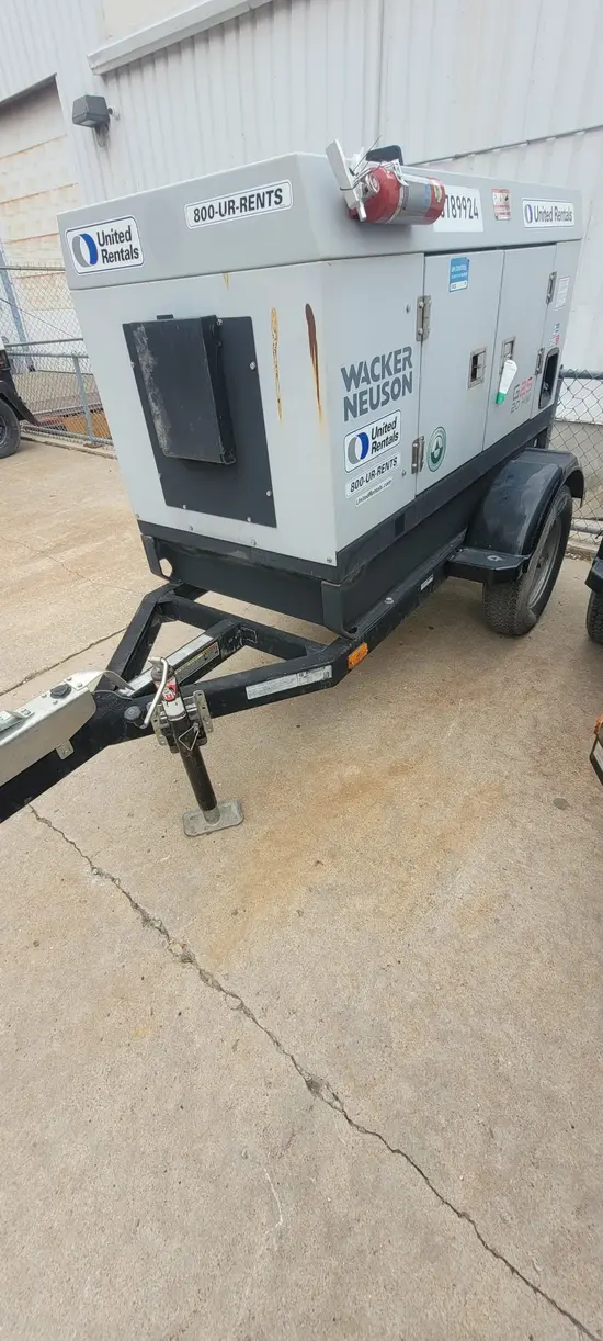 2018 Wacker Neuson G25 T4F Diesel Generator