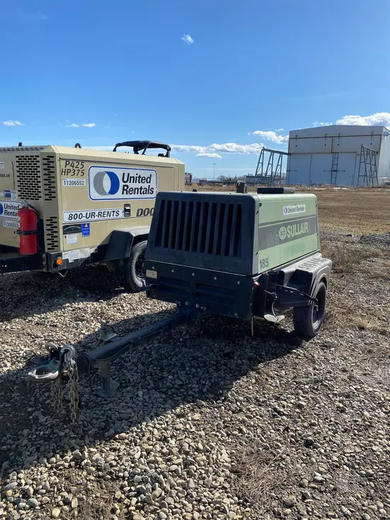 2018 Sullair 185DPQ-KU-T3 Air Compressor