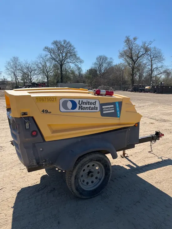 2017 Atlas Copco XAS185KD7 T4F Air Compressor