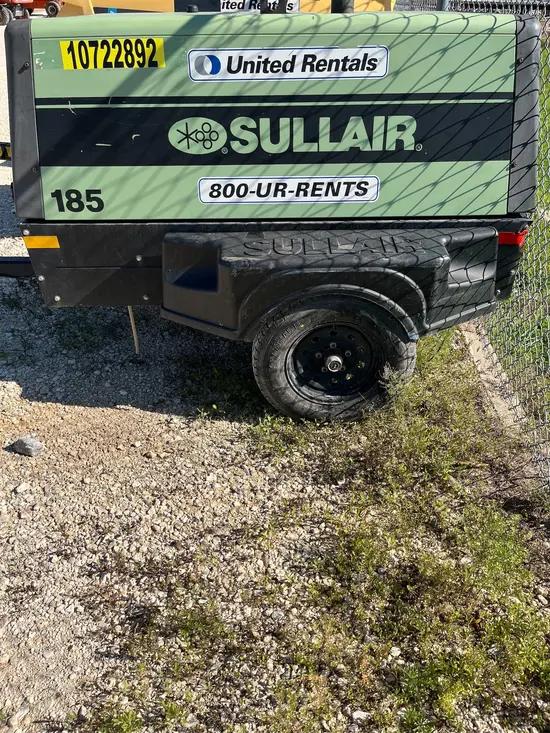 2018 Sullair 185DPQ-KU-T3 Air Compressor