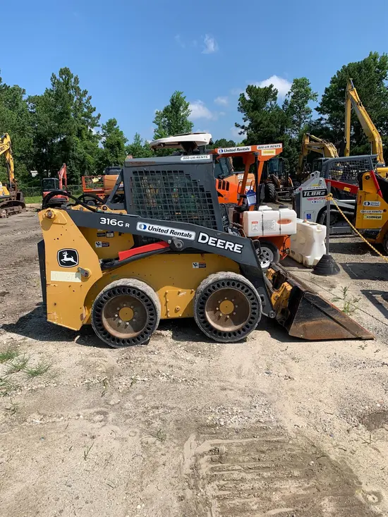 2018 John Deere 316GR Track Loader