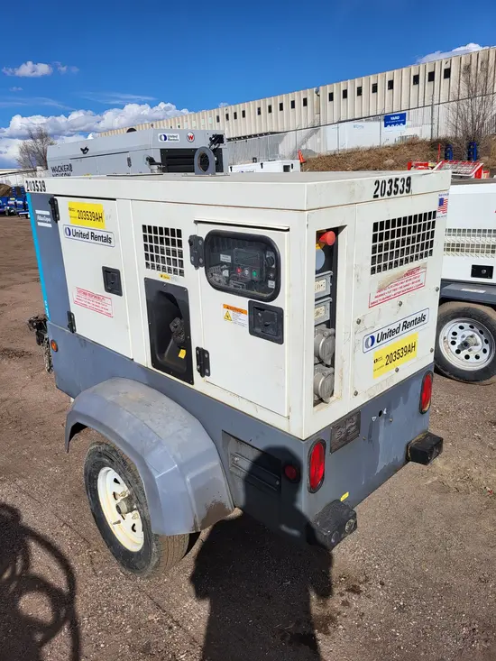 2018 Atlas Copco QAS25 Diesel Generator