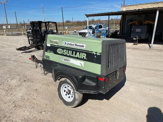 2017 Sullair 185DPQ-KU-T3 Air Compressor