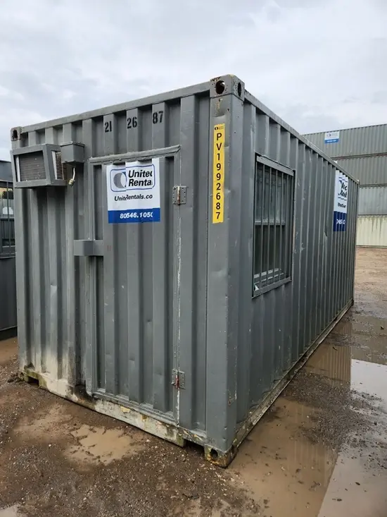 2018 MOBILE TRL 20' OS GLO Ground-Level Office Container