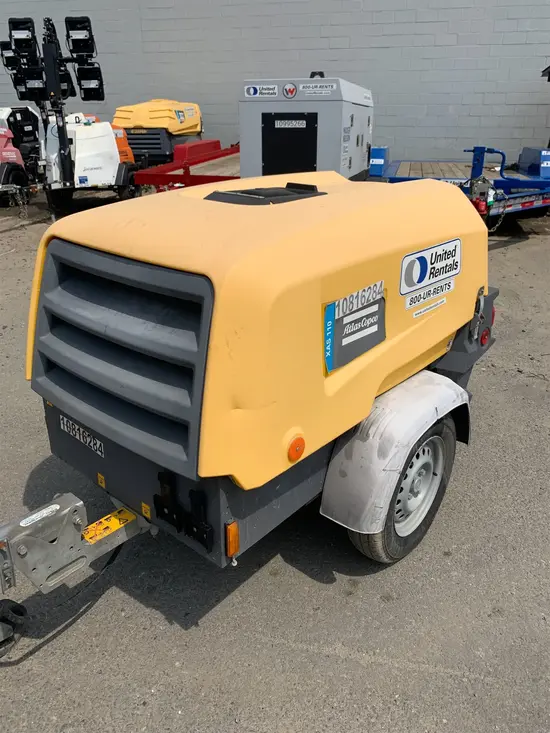 2018 Atlas Copco XAS110KD Air Compressor