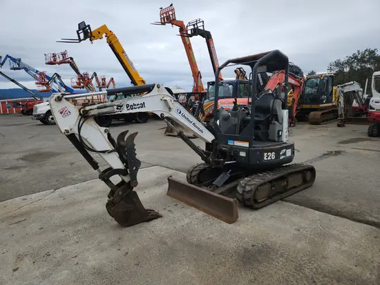 2018 Bobcat E26 Mini Excavator
