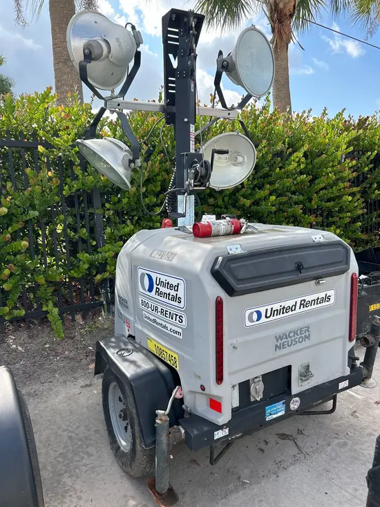 2018 Wacker Neuson LTV6L Towable Light Tower