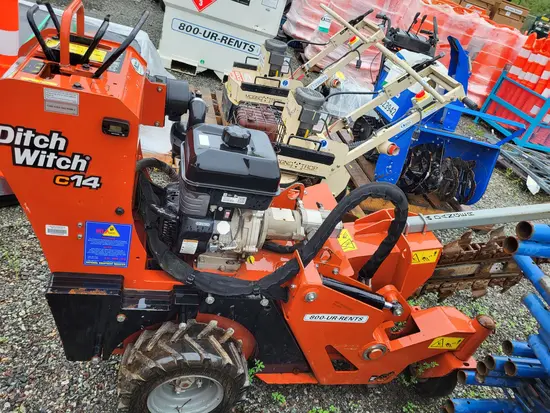 2018 Ditch Witch C14 Walk-Behind Trencher