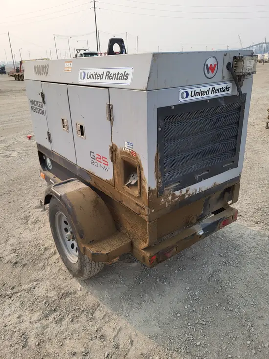 2021 Wacker Neuson G 25 Diesel Generator