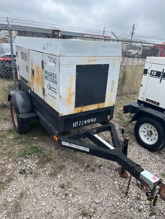 2018 Wacker Neuson G25 T4F Diesel Generator