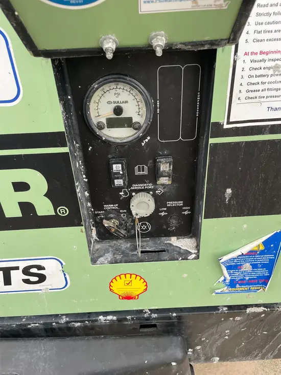 2019 Sullair 185DPQ-KU-T3 Air Compressor