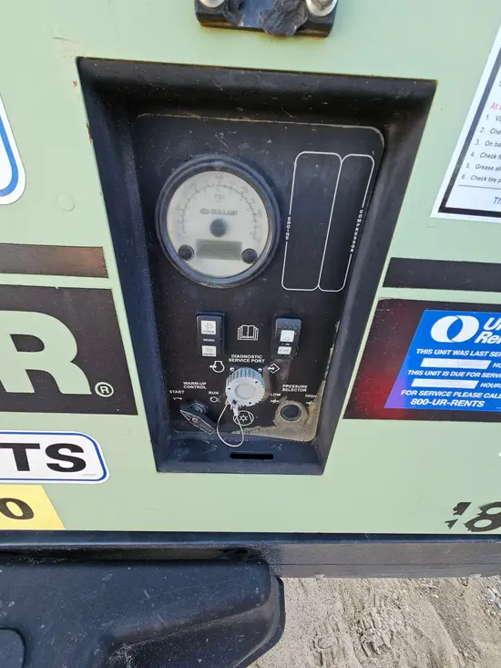 2017 Sullair 185DPQ-KU-T3 Air Compressor