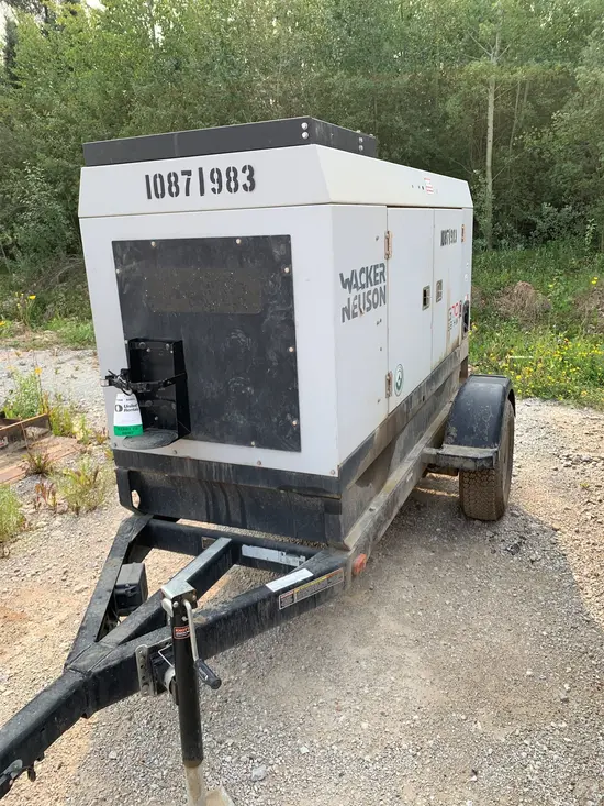 2018 Wacker Neuson G70 T3 Diesel Generator