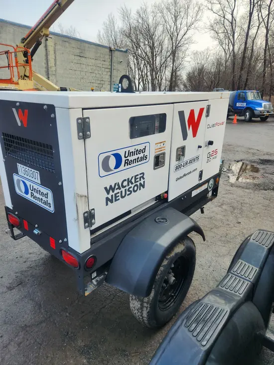 2022 Wacker Neuson G25 T4F Diesel Generator