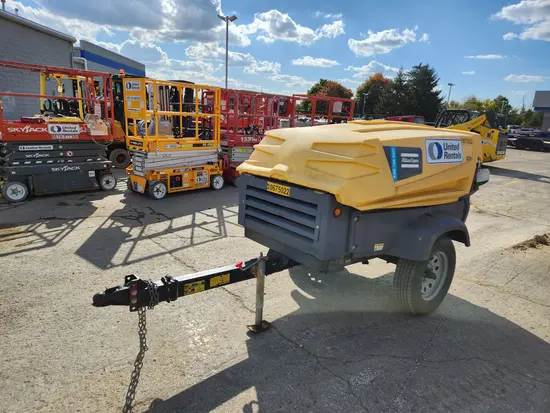 2017 Atlas Copco XAS185KD7 T4F Air Compressor