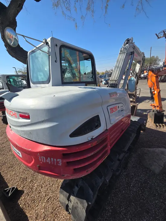 2017 Takeuchi TB290CR Mini Excavator