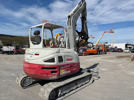 2018 Takeuchi TB260 Mini Excavator