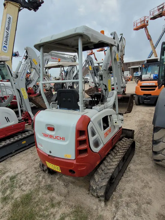 2018 Takeuchi TB216 Mini Excavator