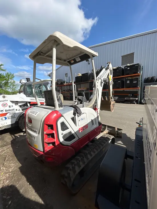 2019 Takeuchi TB216 Mini Excavator