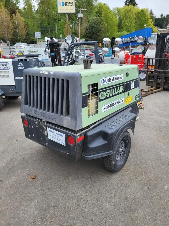 2018 Sullair 185DPQ-KU-T3 Air Compressor