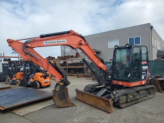 2018 Kubota KX080-4SR3 Mini Excavator