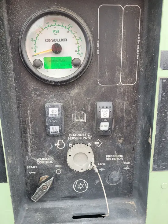 2017 Sullair 185DPQ-KU-T3 Air Compressor