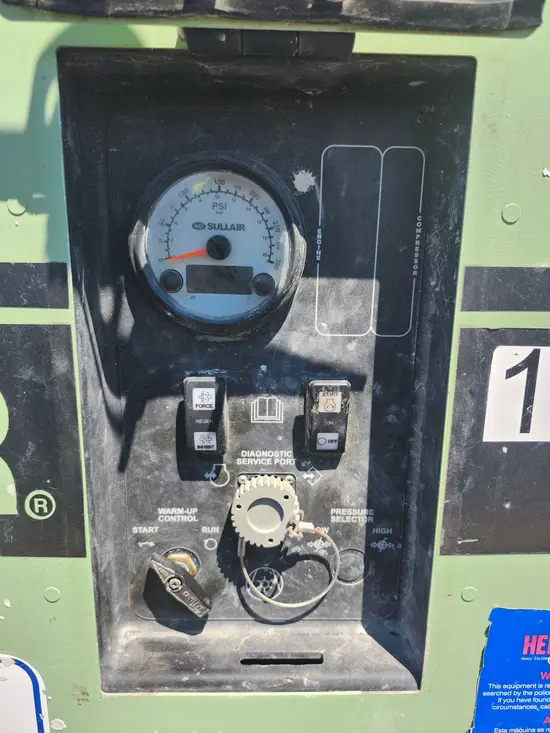 2018 Sullair 185DPQ-KU-T3 Air Compressor