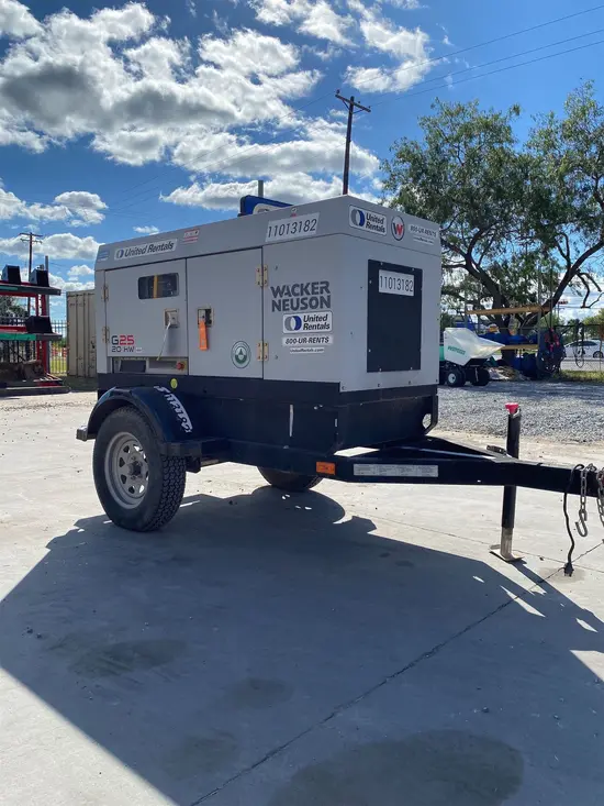 2019 Wacker Neuson G25 T4F Diesel Generator