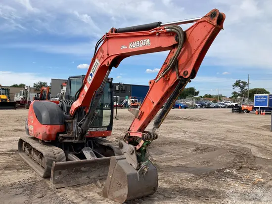 2018 Kubota KX080-4SR3 Mini Excavator