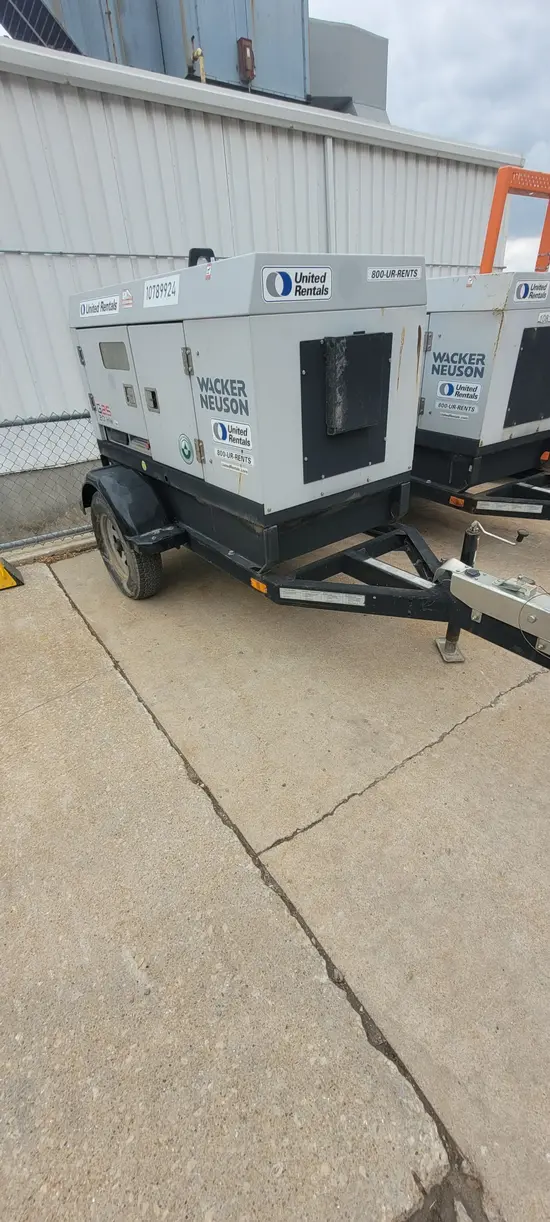 2018 Wacker Neuson G25 T4F Diesel Generator