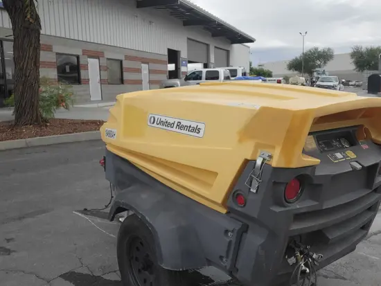 2017 Atlas Copco XAS185KD7FT4PE Air Compressor
