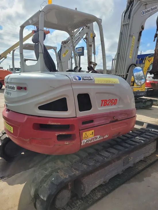2017 Takeuchi TB260 Mini Excavator