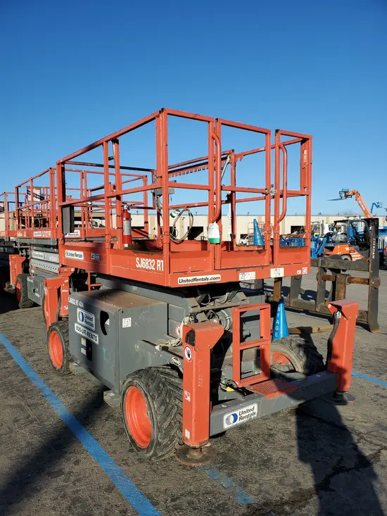 2017 Skyjack SJ6832RT Rough Terrain Scissor Lift
