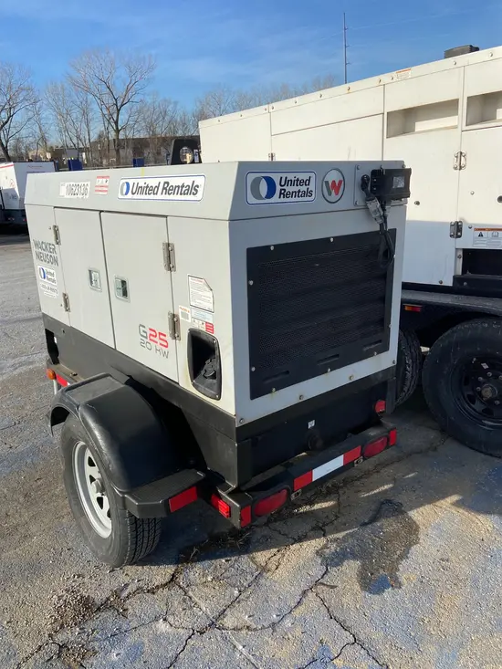 2017 Wacker Neuson G25 T4F Diesel Generator
