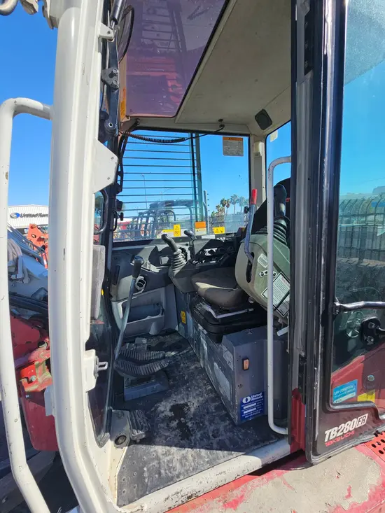 2016 Takeuchi TB280FR Excavator