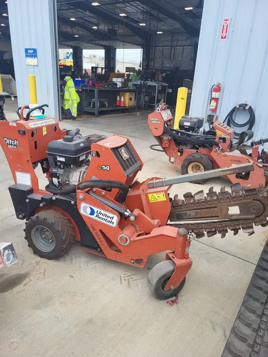 2017 Ditch Witch C14 Walk-Behind Trencher