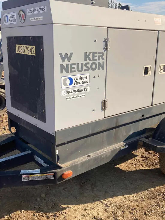 2018 Wacker Neuson G70 T3 Diesel Generator