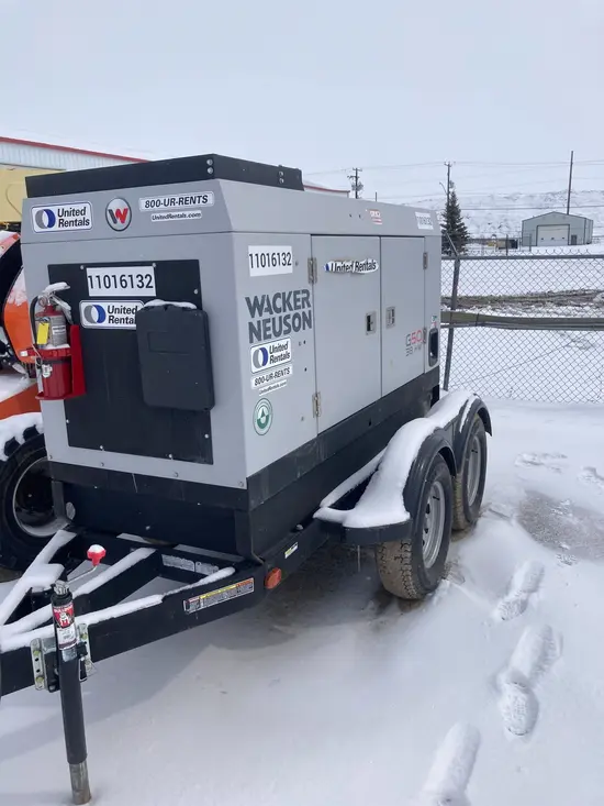 2019 Wacker Neuson G50 T4F Diesel Generator