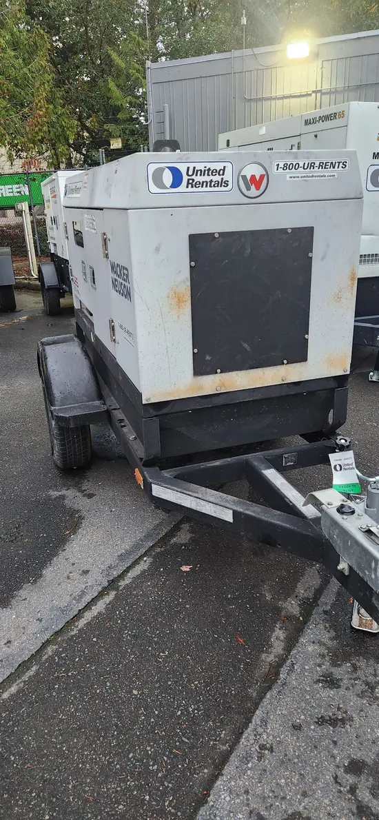 2017 Wacker Neuson G25 T4F Diesel Generator
