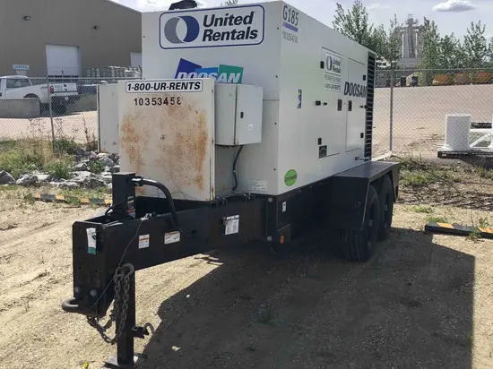 2015 Doosan G185 Diesel Generator