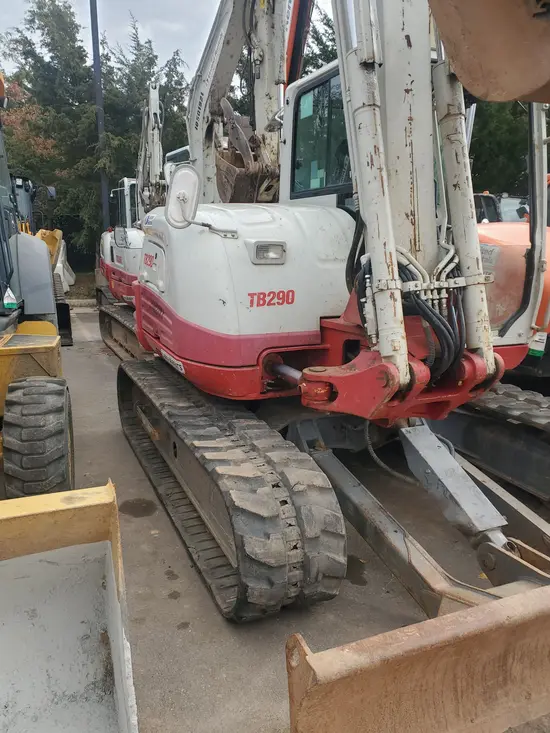 2017 Takeuchi TB290C Mini Excavator