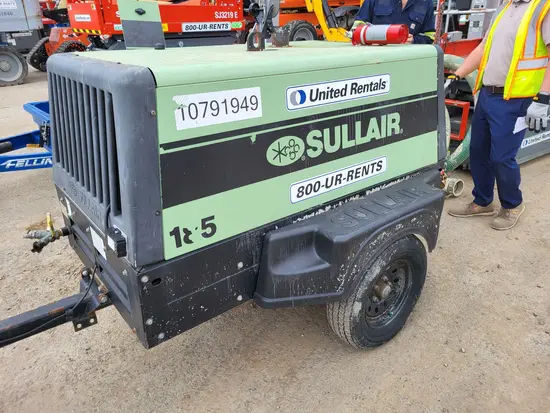 2018 Sullair 185DPQ-KU-T3 Air Compressor