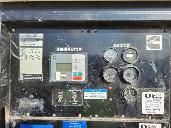 2015 Cummins C300D6R Diesel Generator