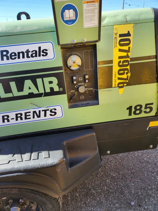 2018 Sullair 185DPQ-KU-T3 Air Compressor