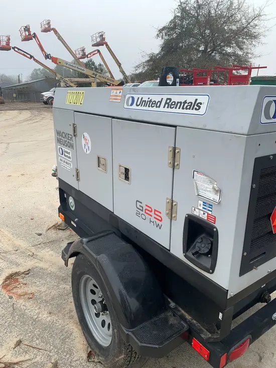 2021 Wacker Neuson G25 T4F Diesel Generator