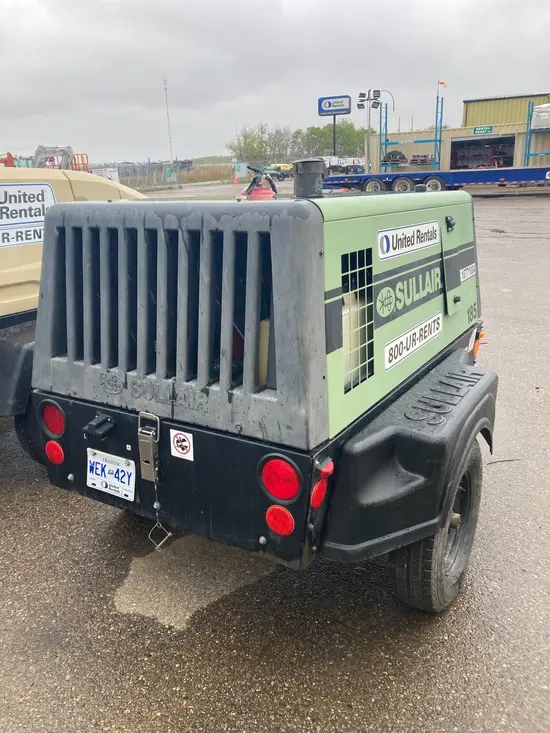 2018 Sullair 185DPQ-KU-T3 Air Compressor