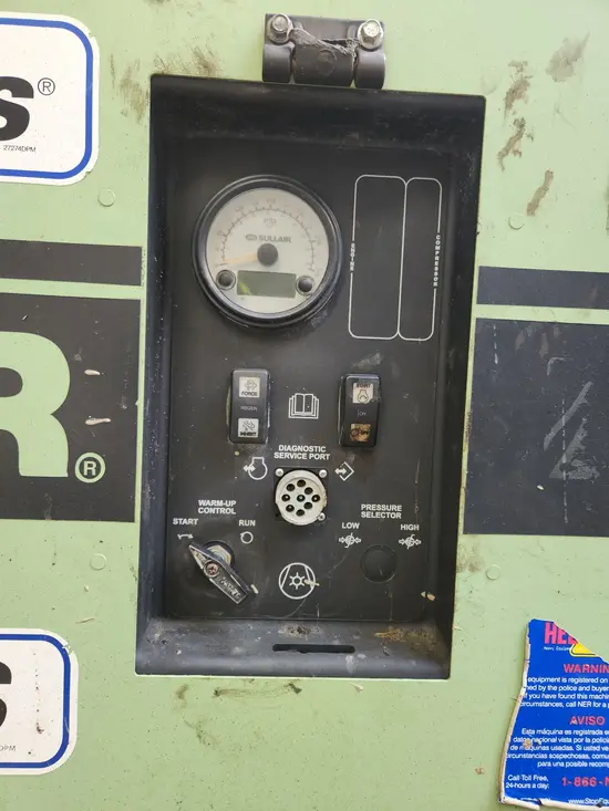 2018 Sullair 185DPQ-KU-T3 Air Compressor