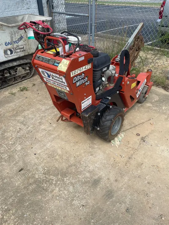 2018 Ditch Witch C14 Walk-Behind Trencher